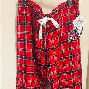 Authentic Boston Redsox flannel bottoms